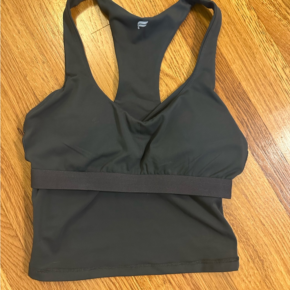 Fabletics Gray Athletic Tank Top - image 3